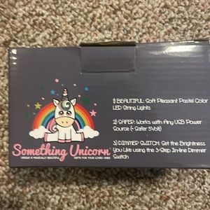 Curtain lights, New in box, rainbow colors, LED